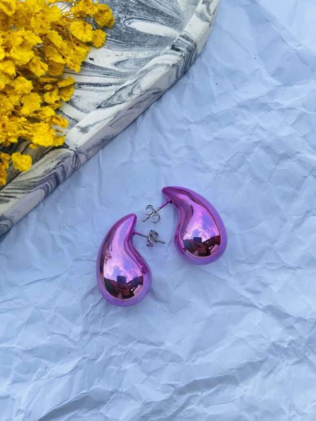Teardrop Hoops