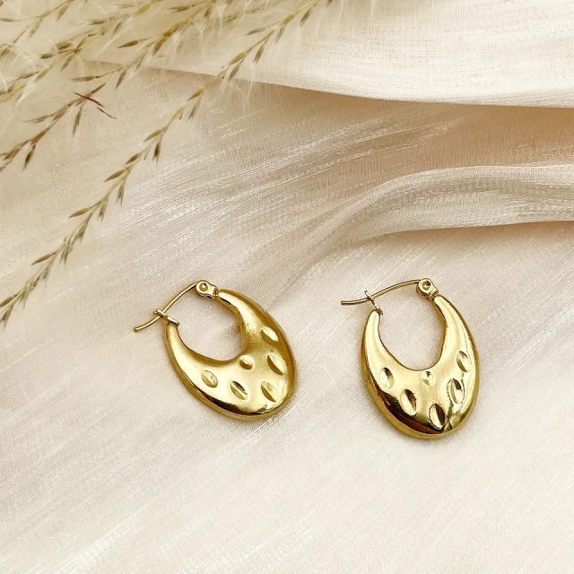 Textured Hoops