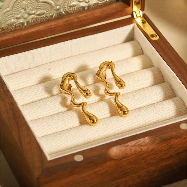 Irregular Water Drops Earrings