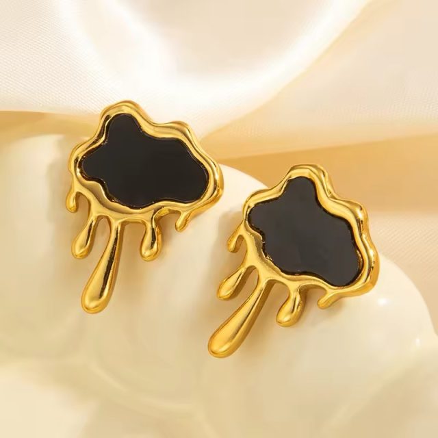 Cloud Lava Earrings