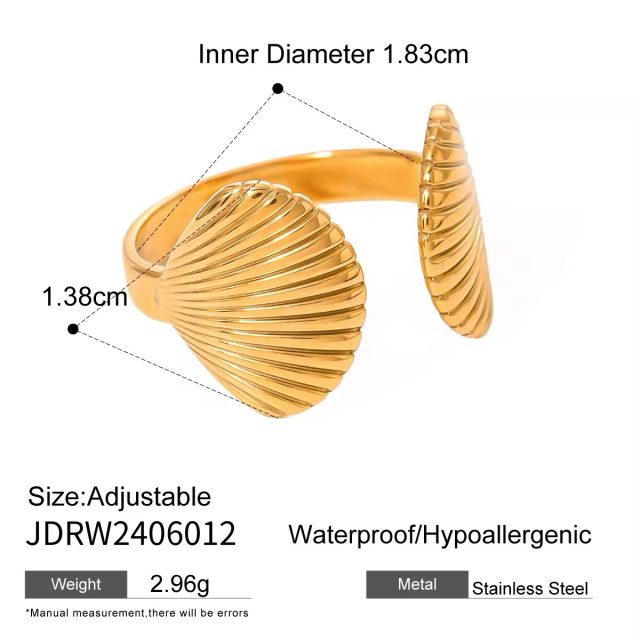 Adjustable Shell Rings - Image 2